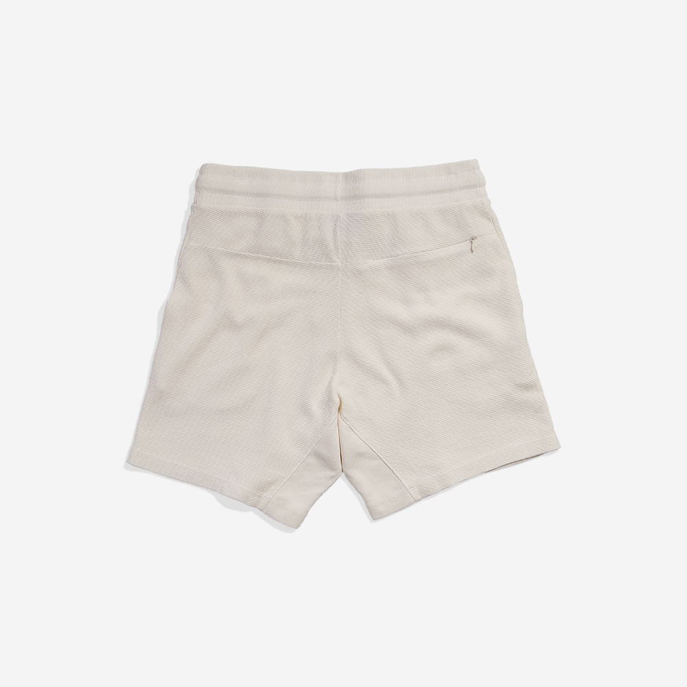 Bermuda Grid Cotton Masculino Heritage Branco | Imagem 3