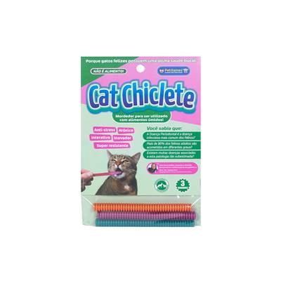 Brinquedo Pet Games Cat Chiclete para Gatos 3 Unidades U