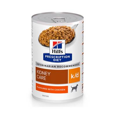 Ração Hill's Prescription Diet K/D para Cães Adultos - Cuidado Renal 370g
