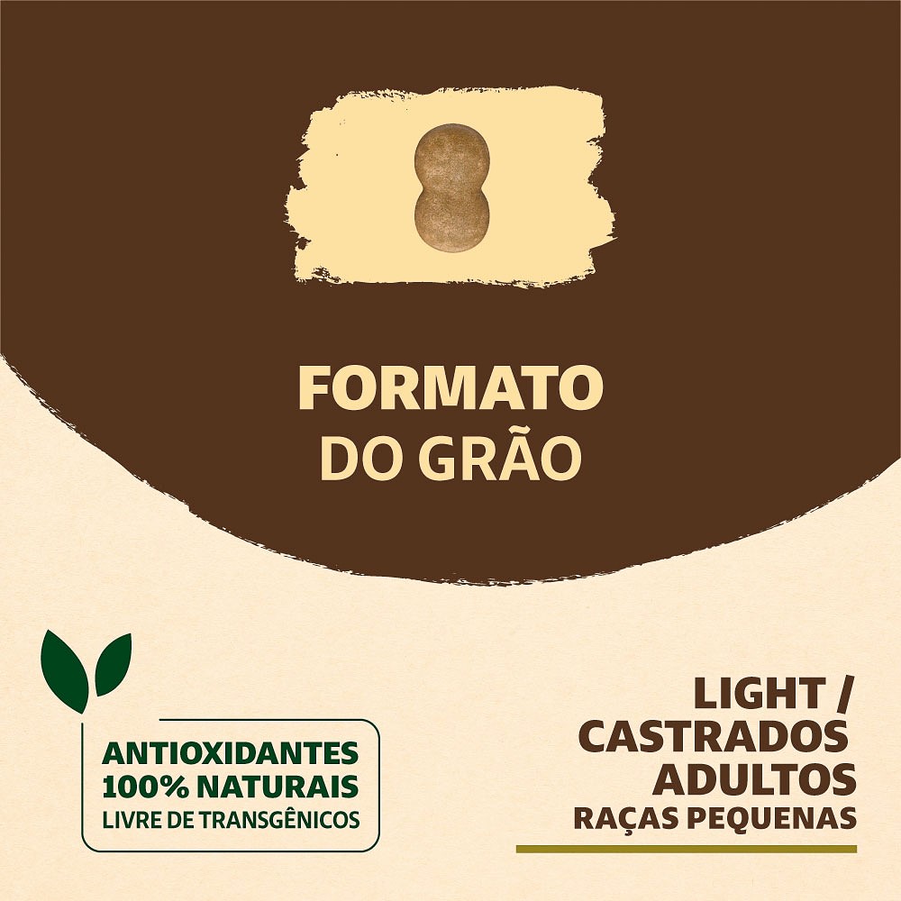 Ração Supreme Quatree Light para Cães Adultos Castrados de Porte Pequeno Sabor Frango e Salmão