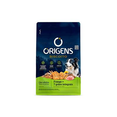 Biscoito Origens para Cães Adultos sabor Frango 700g