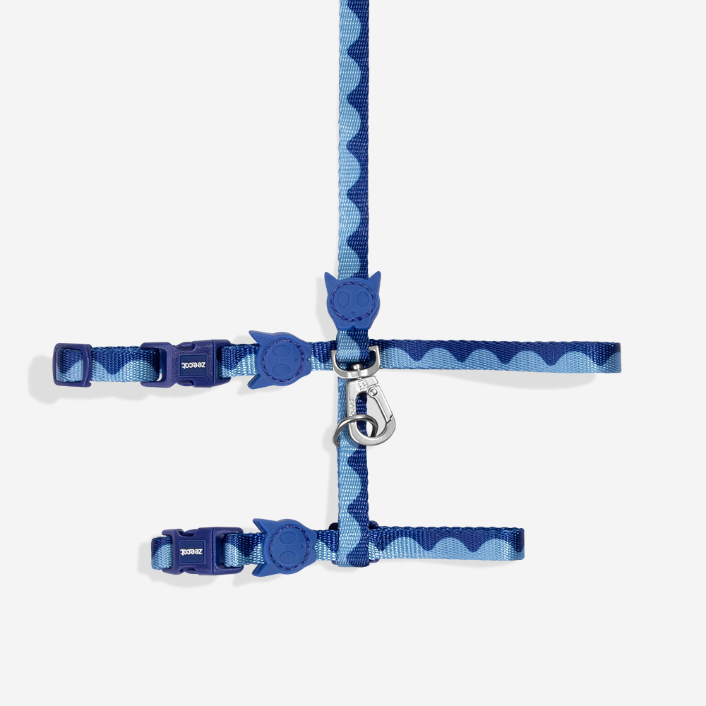 Peitoral com Guia Zee.Cat Swell para Gatos | Imagem 0