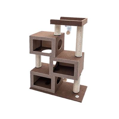 Brinquedo Arranhador São Pet Big Ben para Gatos Marrom