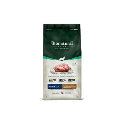 Ração Bionatural Prime para Cães Adultos de Raças Médias e Grandes Sabor Frango, Blueberry, Coco e Aveia 20kg