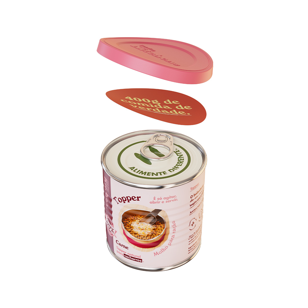 Topper para Ração Zee.Dog Kitchen sabor Carne