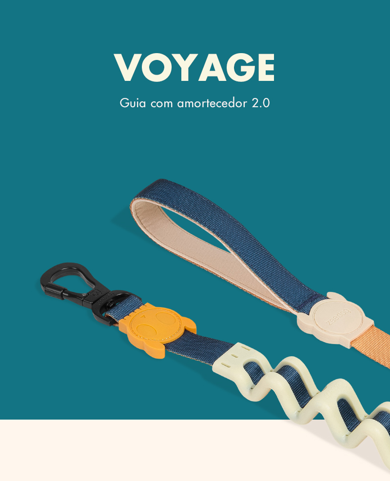 Guia com Amortecedor para Cachorros Voyage